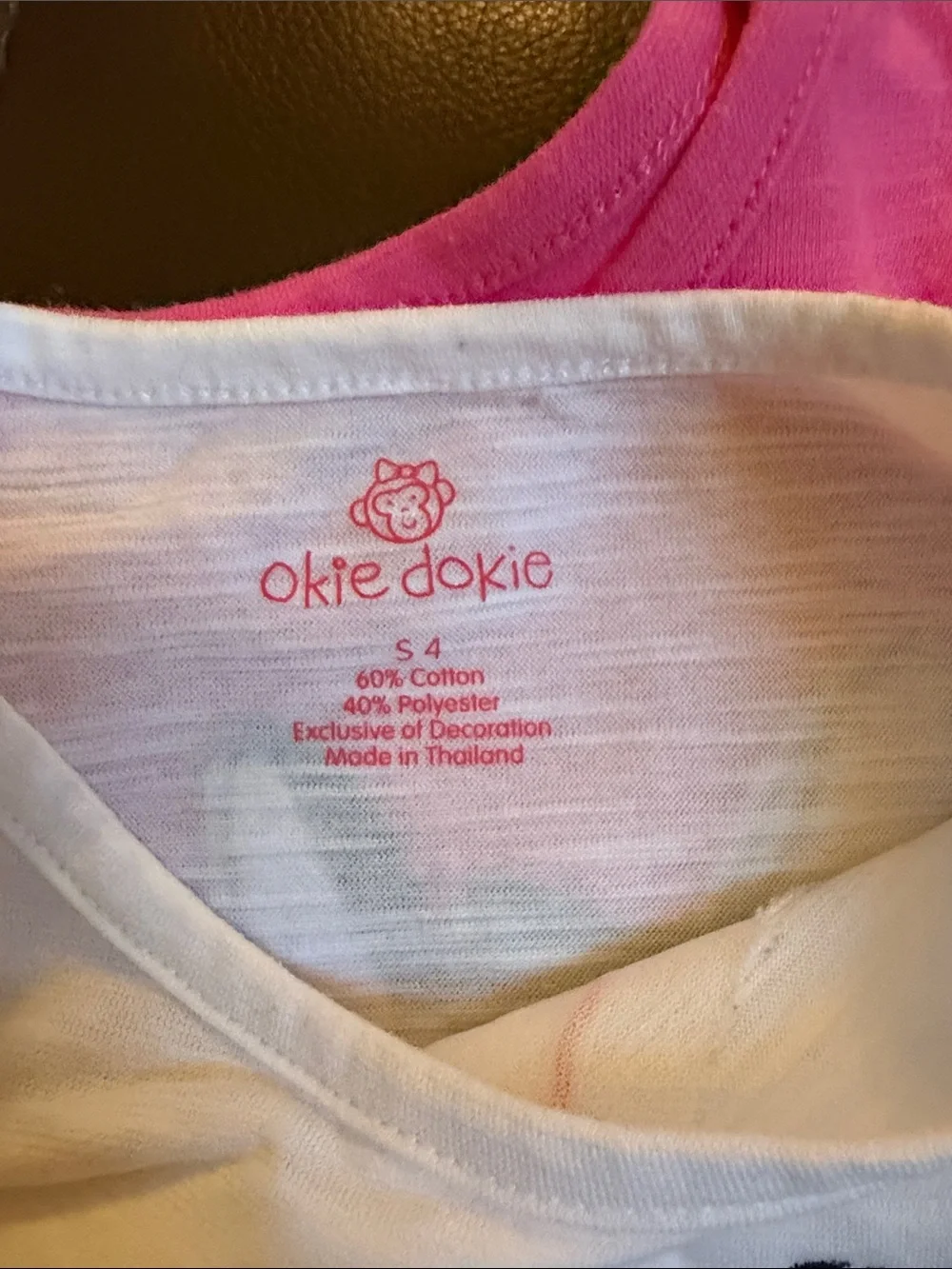 OKIE DOKIE adorable 3-shirt bundle size 4